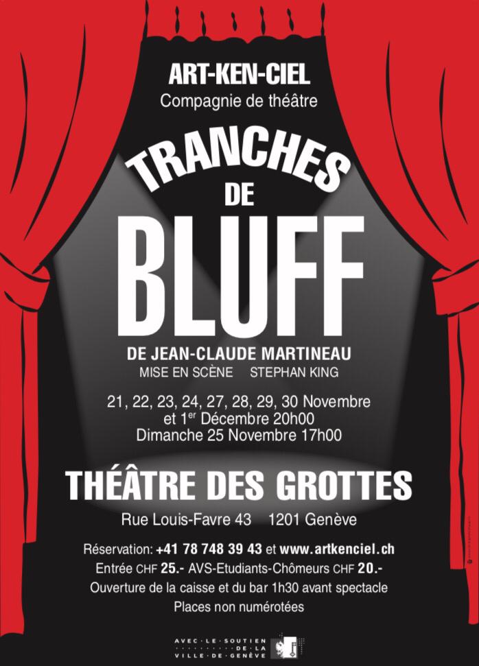Tranches de bluff